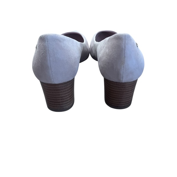 Kate Spade Women's Pale Pink Leather Heels Size 8B - Picture 5 of 9